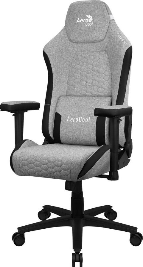 Fotel AEROCOOL CROWN AeroWeave Ash Grey