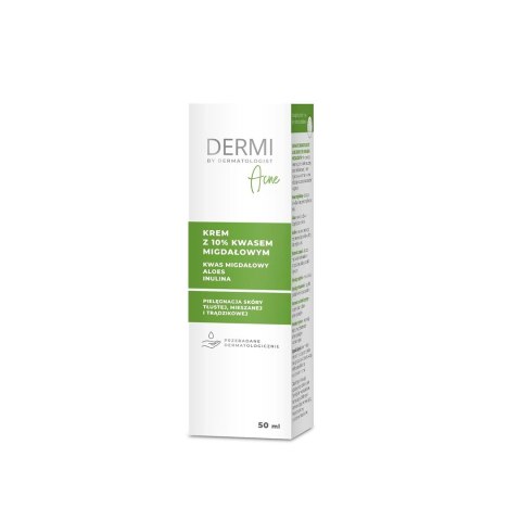 DERMI Acne Krem z 10% kwasem migdałowym 50ml