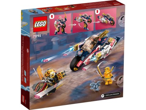 LEGO Ninjago 71792 Mech Sory zmieniający się w motocykl wyścigowy