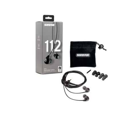 Shure SE112-GR-EFS - Słuchawki douszne, szare