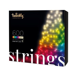 Inteligentne lampki choinkowe Twinkly Strings 600 RGBW