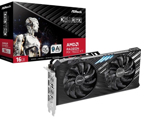 Karta graficzna ASRock Radeon RX 7600 XT Challenger 16GB OC