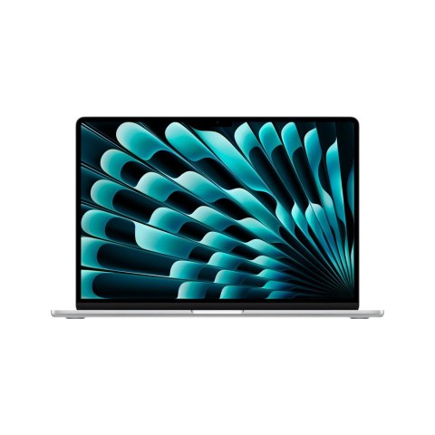 Apple 15-inch MacBook Air: Apple M3 chip with 8-core CPU and 10-core GPU, 16GB, 256GB SSD - Silver