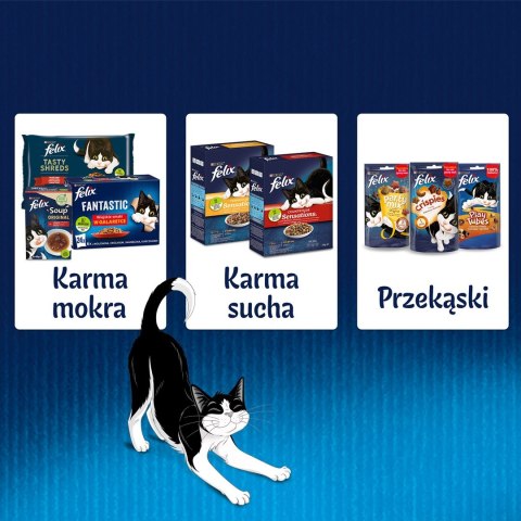 FELIX Sensations indyk, makrela, jagnięcina - mokra karma dla kota - 12x 85g