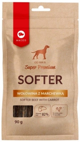 MACED Softer Wołowina z marchewką - przysmak dla psa - 90 g