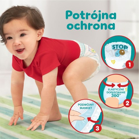 PAMPERS Pieluchomajtki MTH Rozm 6, 15+kg, 132szt