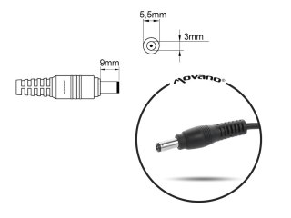 MITSU ZASILACZ 19V 3.16A (5.5X3.0 PIN) - SAMSUNG