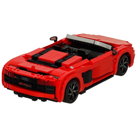 Samochód Rastar 93800 AUDI R8 Spyder 1:14 klocki 1440 el.