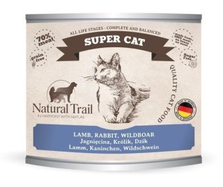 NATURAL TRAIL Cat Super Lamb,Rabbit,Wildboar 200g