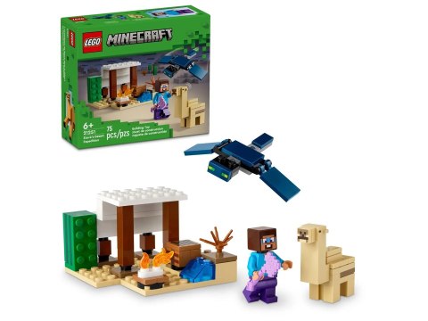 LEGO Minecraft 21251 Pustynna wyprawa Steve'a