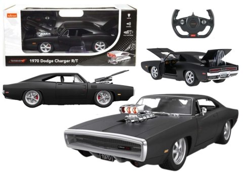 Auto RC 1:16 Zdalnie Sterowany Dodge Charger R/T Otwierane Elementy Czarny