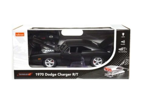 Auto RC 1:16 Zdalnie Sterowany Dodge Charger R/T Otwierane Elementy Czarny