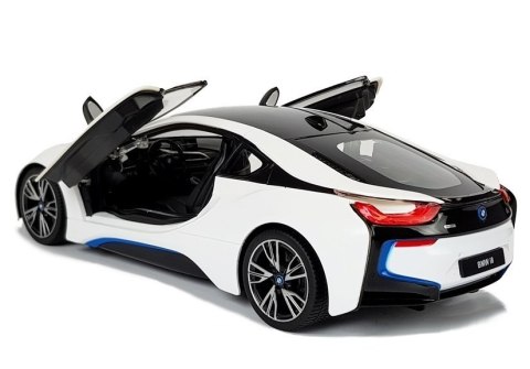 Auto R/C Sportowe Zdalnie Sterowane BMW i8 Rastar 1:14 Biały