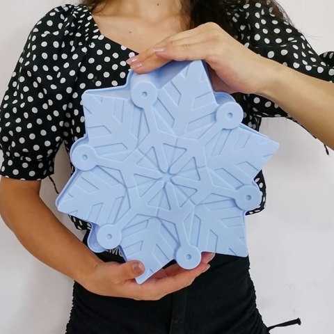 Forma silikonowa do pieczenia ciasta w kształcie Gwiazdki/Śnieżynki