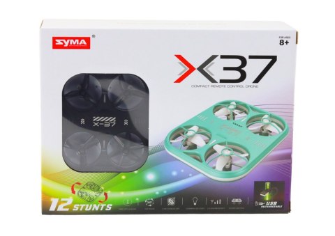 Zdalnie Sterowany Dron RC X37 Syma Czarny