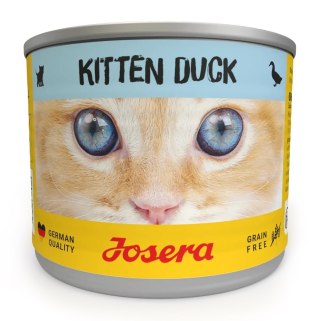 Josera Kitten kaczka puszka dla kotów 200g