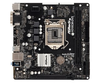 Płyta główna Asrock H310CM-DVS (LGA 1151; 2x DDR4 DIMM; Micro ATX)