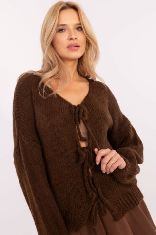 Sweter Damski Model MI-SW-0412.26 Brown - Italy Moda