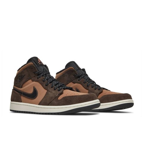 NIKE Air Jordan 1 Mid- DC7294-200, Mocha Brown