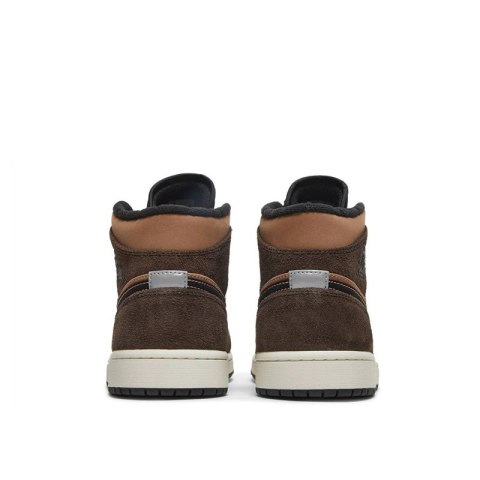 NIKE Air Jordan 1 Mid- DC7294-200, Mocha Brown