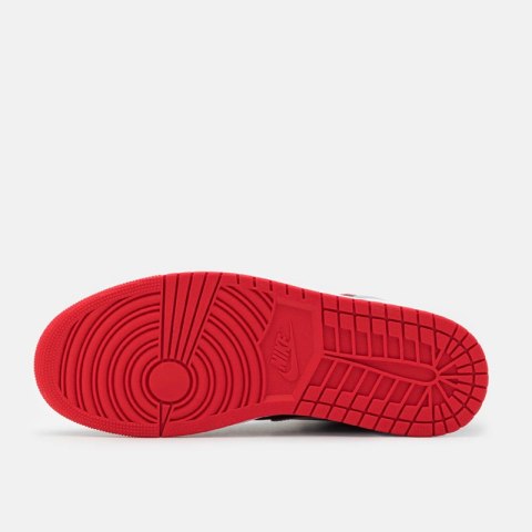 NIKE Air Jordan 1 Mid -DQ8426-006, Black/Cement Grey-Fire Red