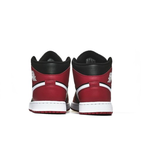 NIKE Air Jordan 1 Mid- DQ8426-061, Black/White Gym Red