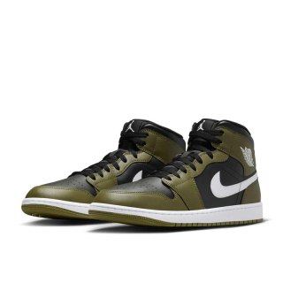 NIKE Air Jordan 1 Mid -DQ8426-092, Medium Olive