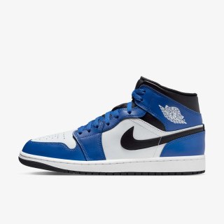 NIKE Air Jordan 1 Mid- DQ8426-402, Game Royal
