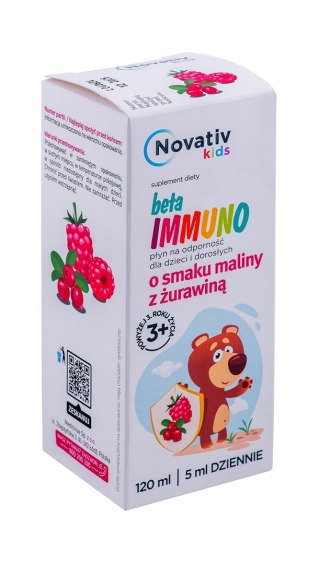 Zestaw Novativ Kids: Lizaki multivit, Beta immuno płyn na odporność,Lokokiddo,Multivitaminka dla dzieci