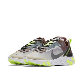 Nike React Element 87- AQ1090-002, Brązowy