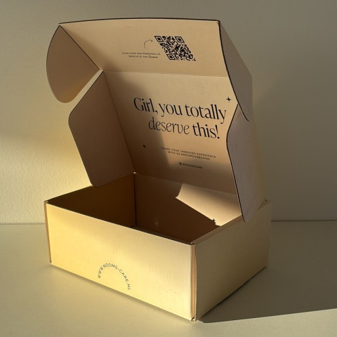 Pudełko Tekturowe 11641099824, Naturalny Brąz