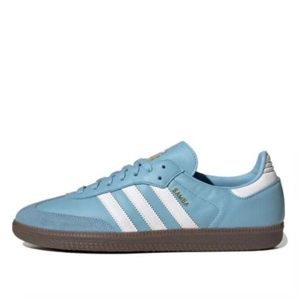 Adidas Samba Team- HQ7073, Niebieskie