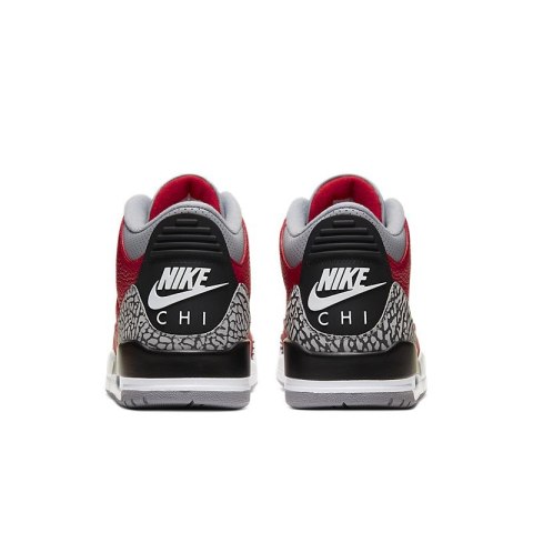 Air Jordan 3- CU2277-600, Czerwony