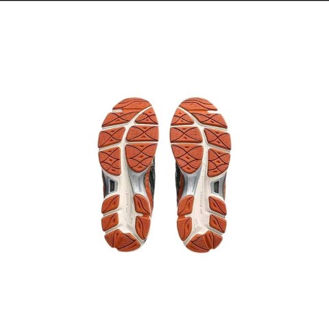 Asics Gel-NYC Oatmeal Forest Green Orange 1201A789-251 - Kolorystyce Beżowo-Zielono-Pomarańczowej