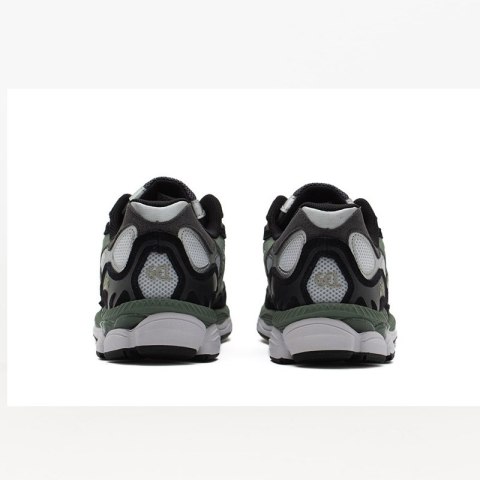 Asics Gel-NYC White Black Ivy 1201A789-101 - Białe i Czarne z Zielonym Akcentem