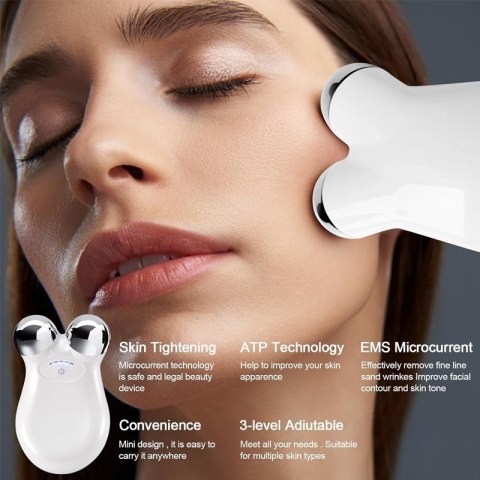 92szt x Mikroprądowy masażer do liftingu twarzy - Amazon Palety ze zwrotami - zwroty konsumenckie, nadwyżki magazynowe