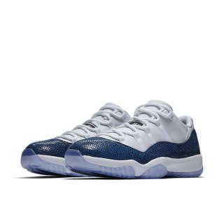 Nike Air Jordan 11 Retro Low-CD6846-102, Blue Snakeskin