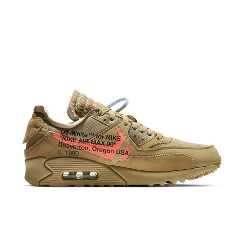 Off-White x Nike Air Max 90 - AA7293-200, Brązowy