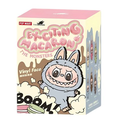 Pop Mart Labubu Tasty Macarons Blindbox | Figurka kolekcjonerska winylowa niespodzianka