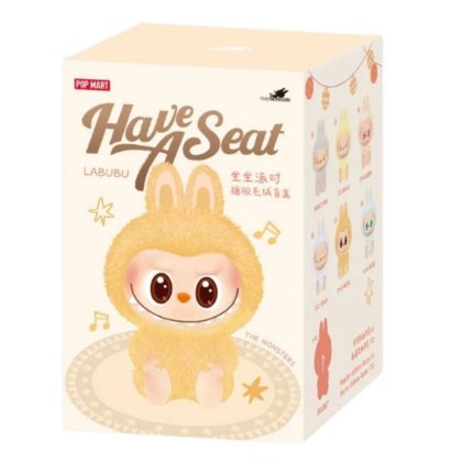 Pop Mart Labubu The Monsters Have a Seat Blindbox | Kolekcjonerska figurka winylowa niespodzianka
