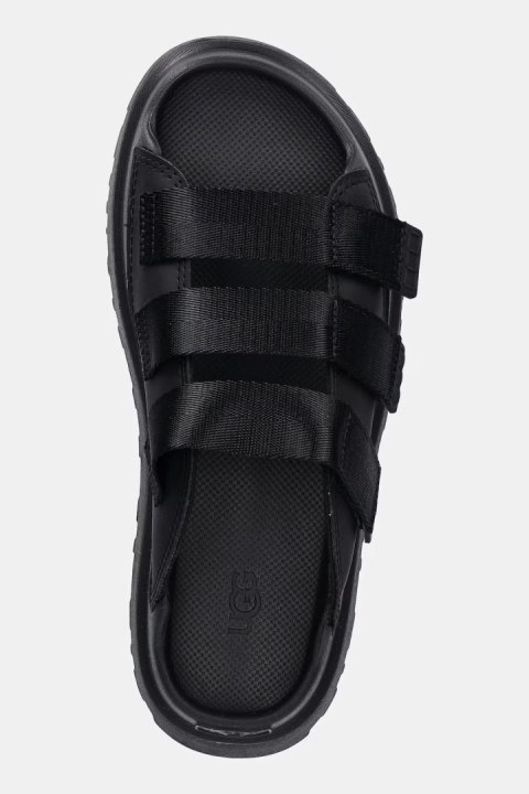 UGG GoldenGlow Slide Black 1166513K-BLK | Damskie klapki na platformie z pianki EVA