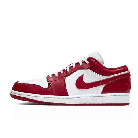 Buty NIKE Air Jordan 1 Low Gym Red White - Czerwone FJ3459-160