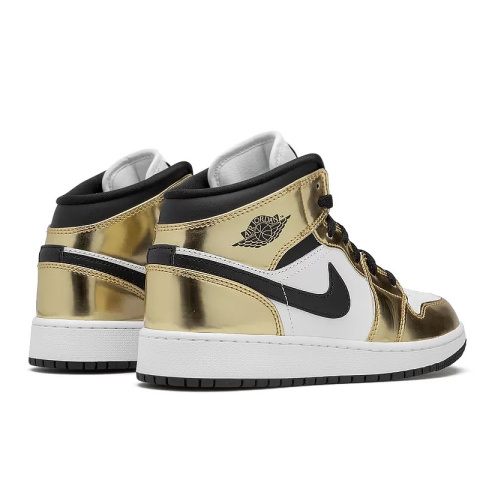 Air Jordan 1 Mid Metallic Gold - Złote DC1420-700