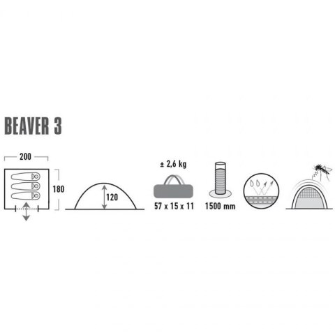 Namiot High Peak Beaver 3 10320