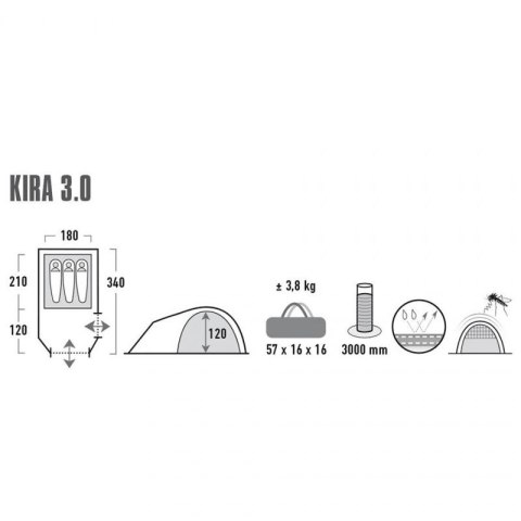 Namiot High Peak Kira 3 10370