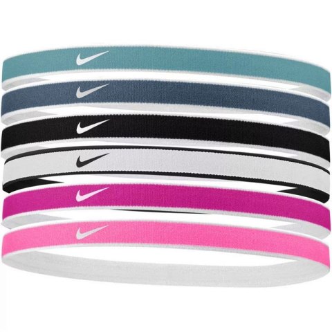 Opaski na głowę Nike Swoosh Sport 6 szt. N1002021412OS