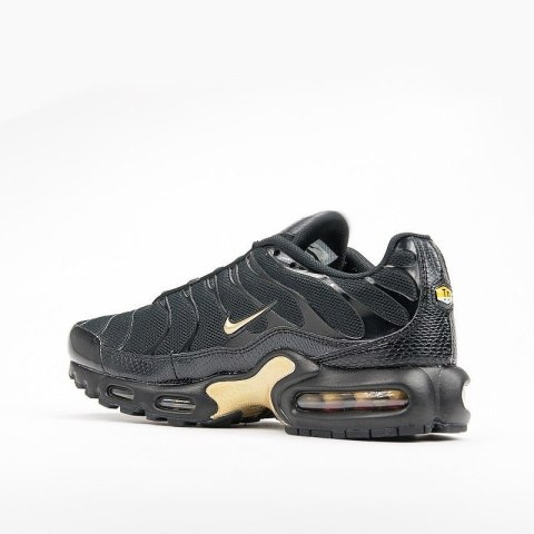 Buty NIKE Air Max Plus TN - Czarny, złoty - Black Metalic Gold