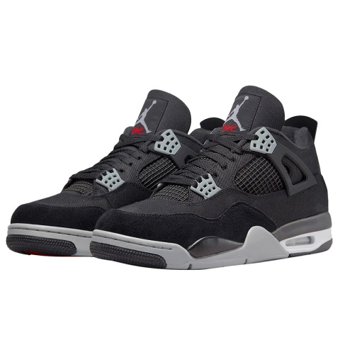 Air Jordan 4 Retro “Black Canvas”