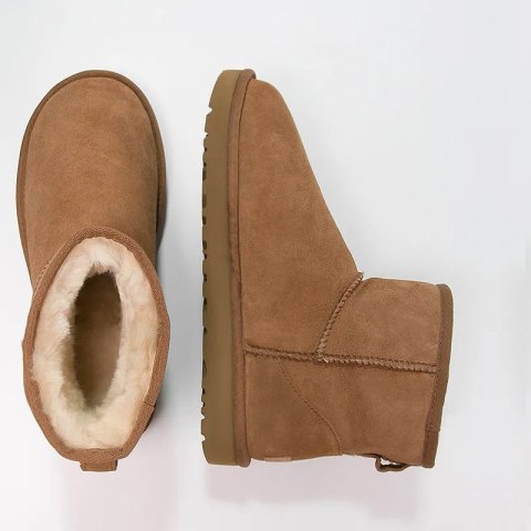 Buty damskie UGG Classic Mini II - Brązowe