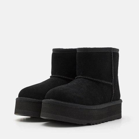 Buty damskie UGG Classic Mini Platform - Czarne 1134991-BLK